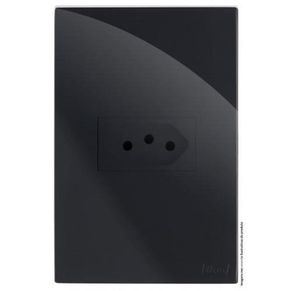 Kit Tomada 20 a Horizontal 4 X2 Brg11183-1 Bk