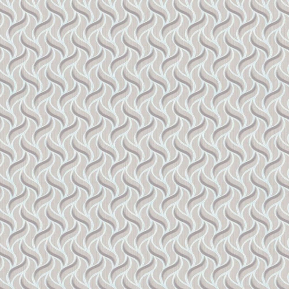 Papel De Parede Textura Ondulação Azul Claro Marrom Adesivo