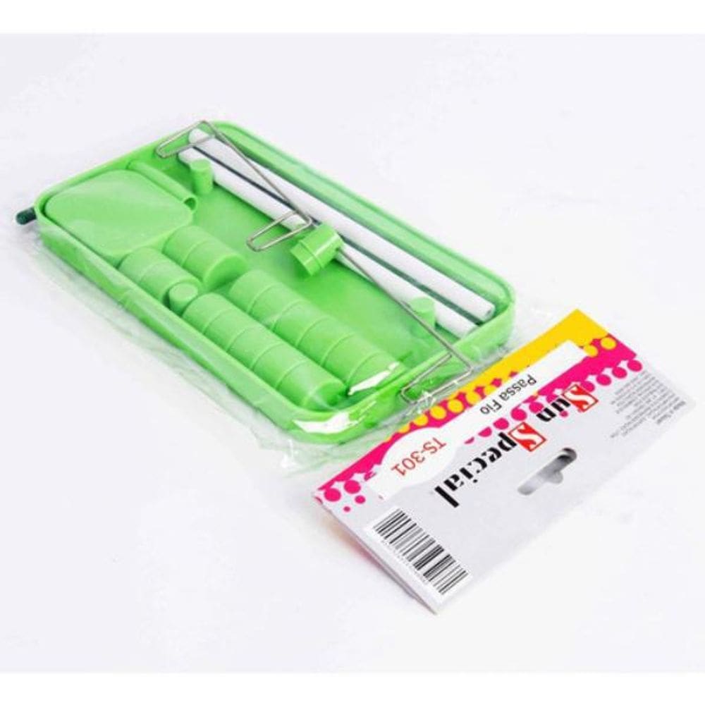 Porta Fio Domestico Suporte De Retros Bobina Regua Costura