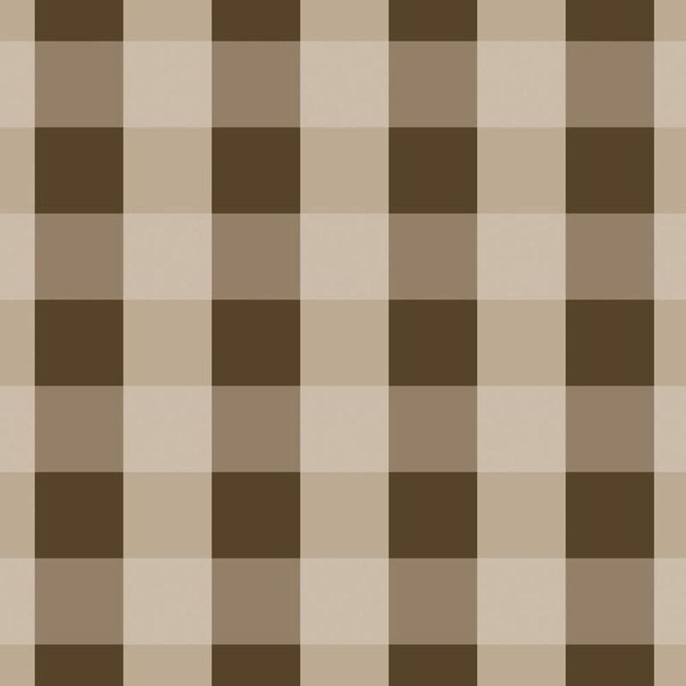 Papel Parede Xadrez Marrom Autocolante Sala Quarto Cozinha