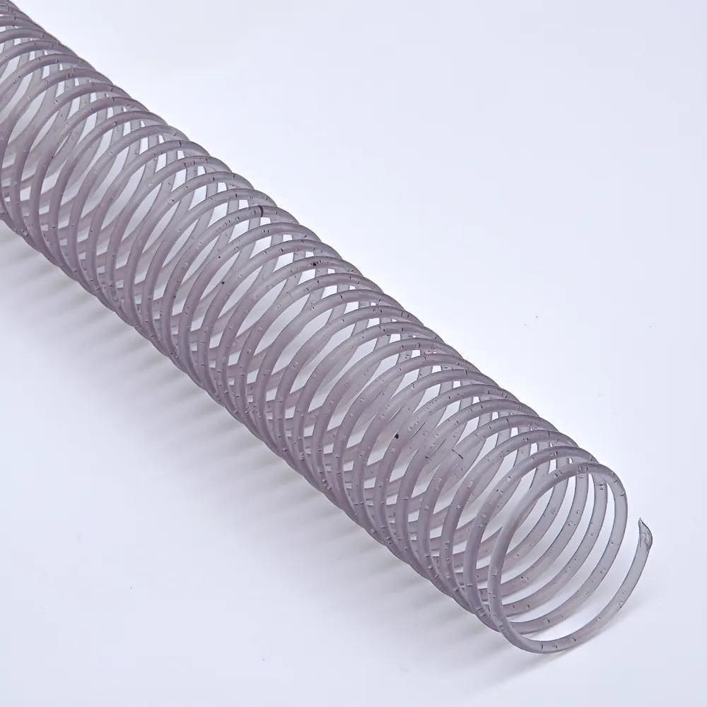 Espiral 12Mm Transp. 100Un Organize A4 Para 70 Folhas