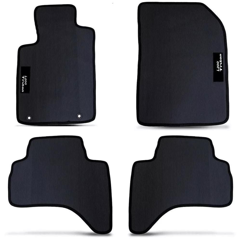 Tapete Automotivo Mitsubishi L200 Triton Carpete Linha Luxo