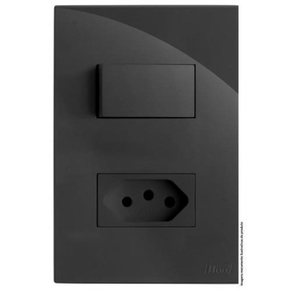 Interruptor Tomada 10A Separado 4X2 Brg11265-8Gf