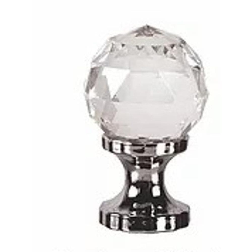 Puxador Sfera Swarovski 40Mm Cromado - Gruppa