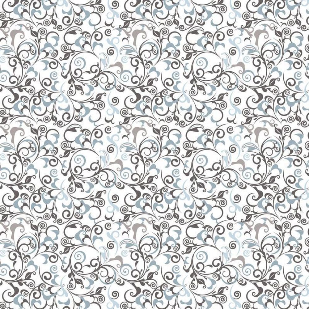 Papel De Parede Abstrato Desenho Folhas Autocolante Sala