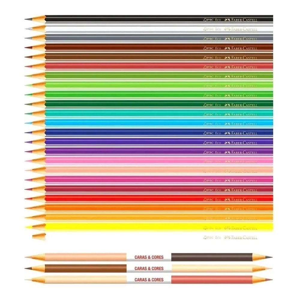 Lápis Cor Faber Castell 27 Tons Pele E Diversidade