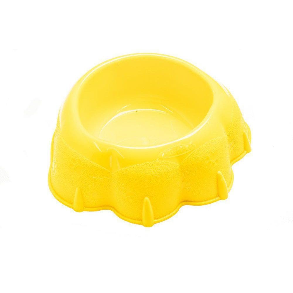Comedouro Pet Fox Grande Amarelo Contrera Pet Xcm