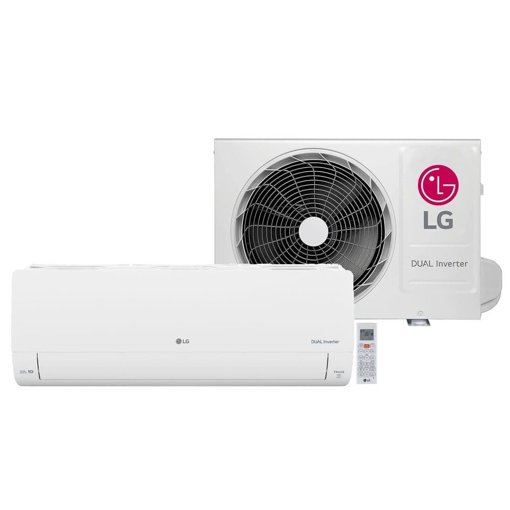 Ar Condicionado Split LG Dual Inverter AI Voice 12000 BTU/h Quente e Frio S3-W12JA31D - 220 Volts