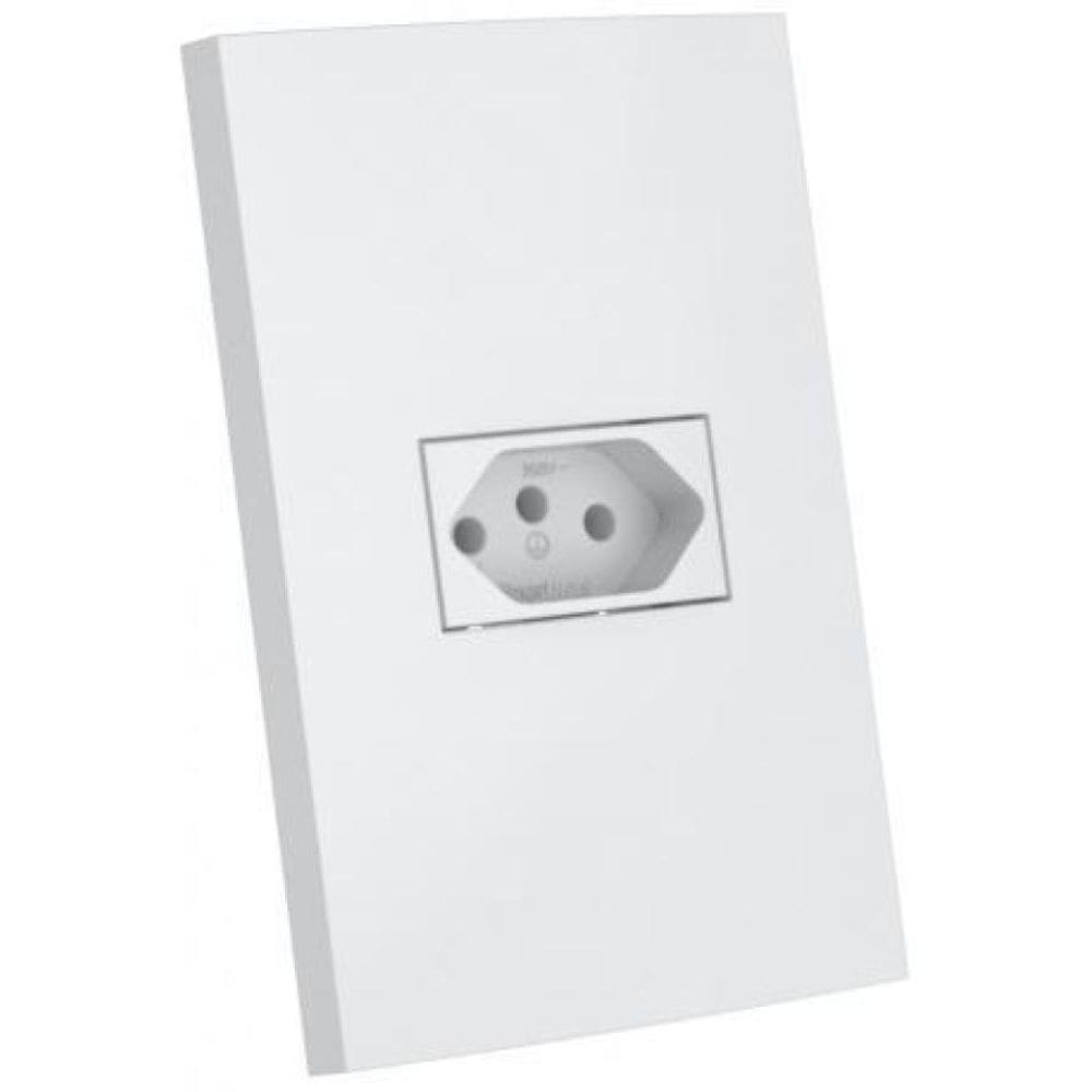 Conjunto Tomada 20A Horizontal 4X2 Enerbras Dubai Ed5429-En