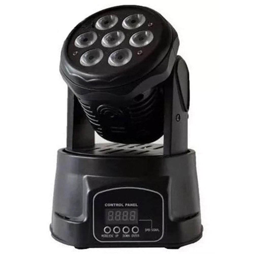 MP - Moving Mini Wah 7X12W  Rgbw Quadriled