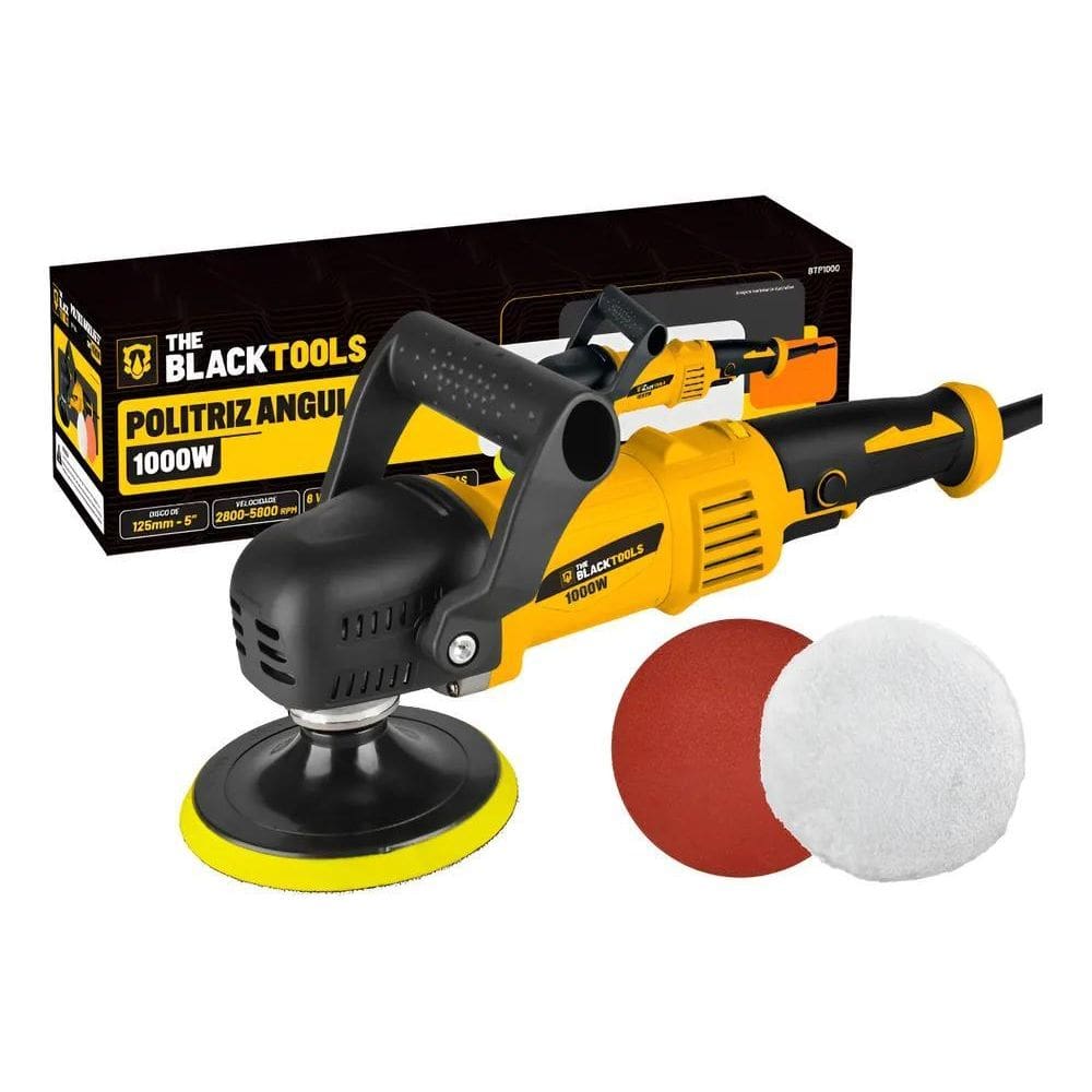 Politriz Angular 5 1000W - Acabamento Amarelo