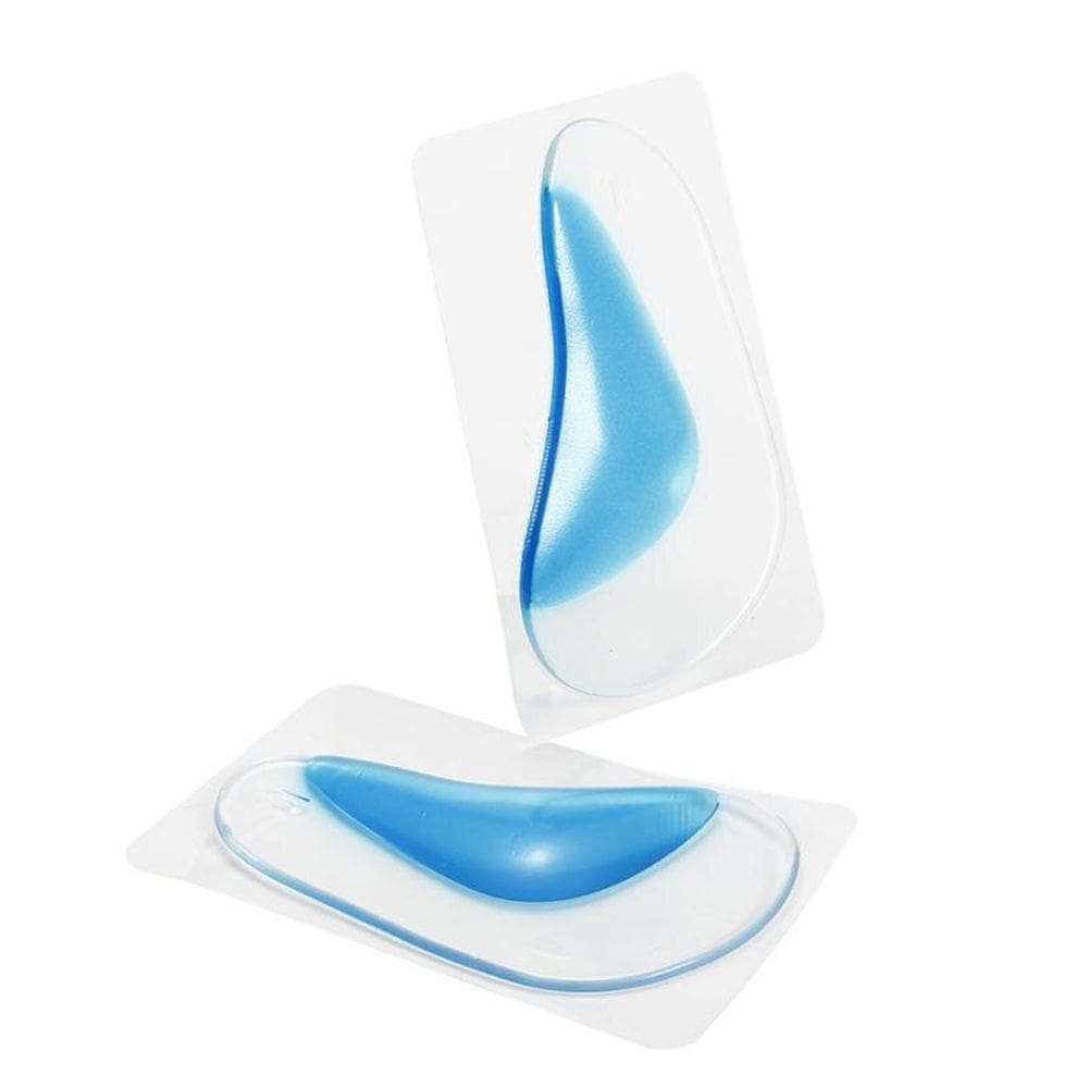 Palmilha Ortopédica em Gel para Arco Plantar – Suporte para Pé Chato em Silicone Adesivo – Tamanho Pequeno