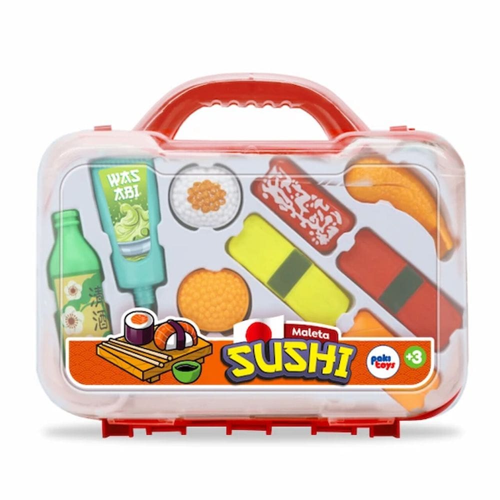 Brinquedo Infantil Maleta Sushi Comidinhas - Paki Toys 1555