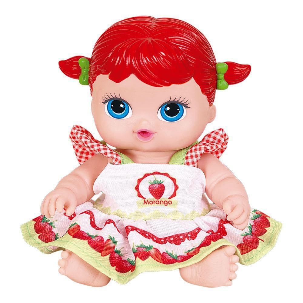 Boneca Coleção Frutinhas - Cheiro De Morango - Cotiplás