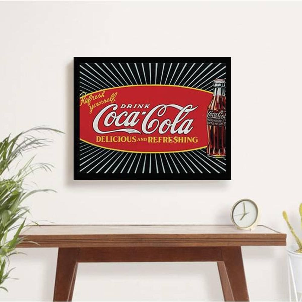 Quadro Decorativo Coca-Cola Classic