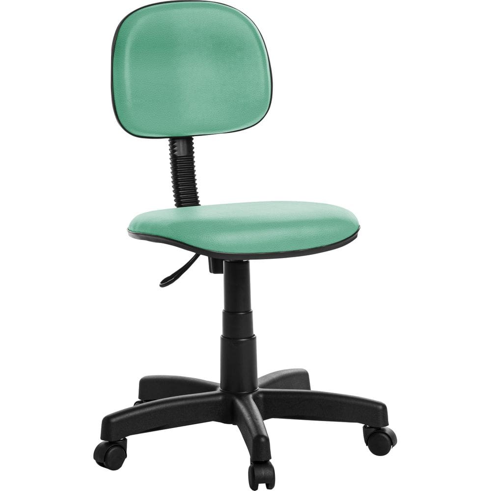 Cadeira Escritorio Giratoria Secretaria Em Viena Turquesa