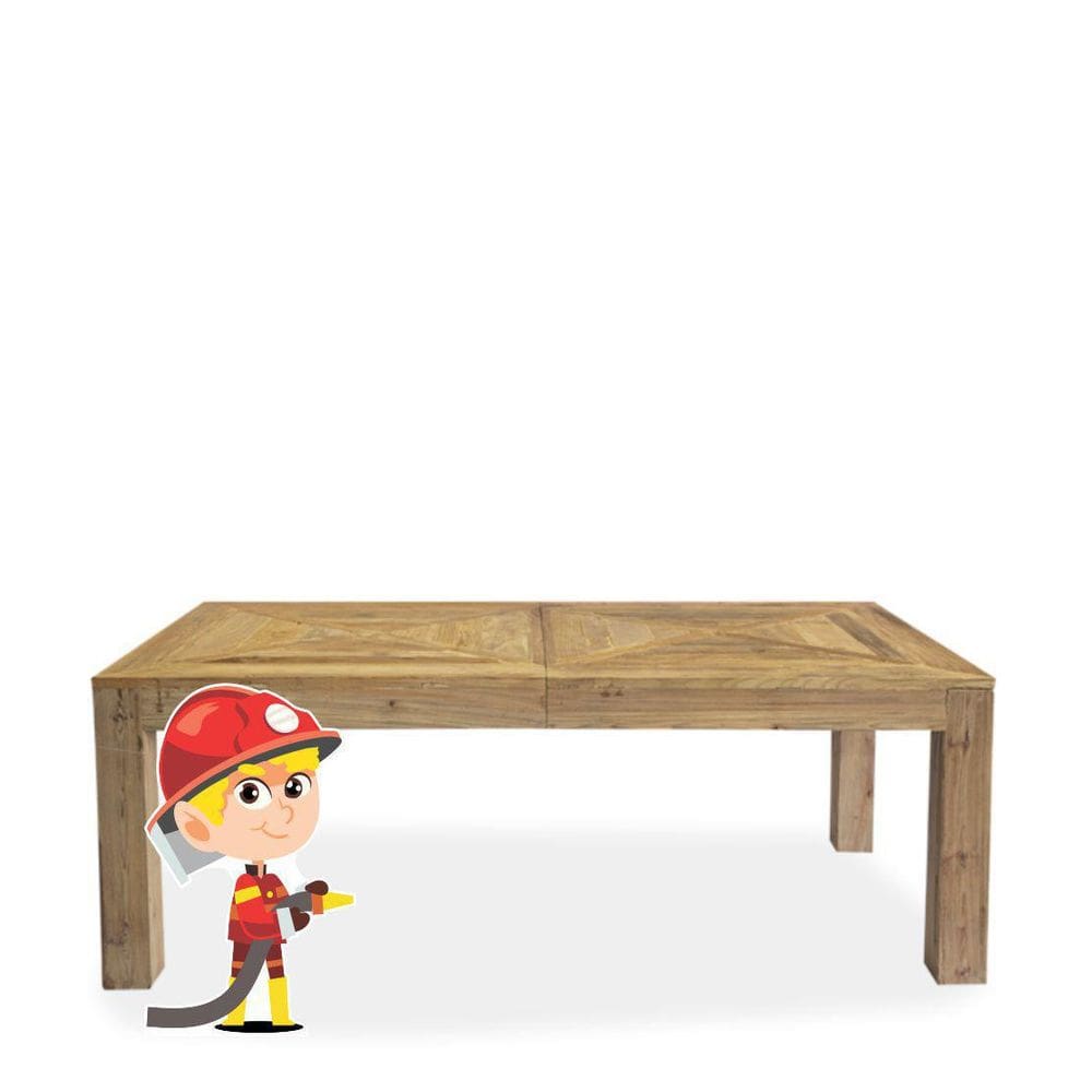 1 Display De Chão Totem Bombeiro Cabelo Loiro