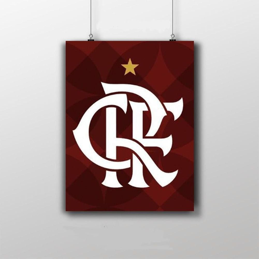 Placa Decorativa Fla Símbolo Poster