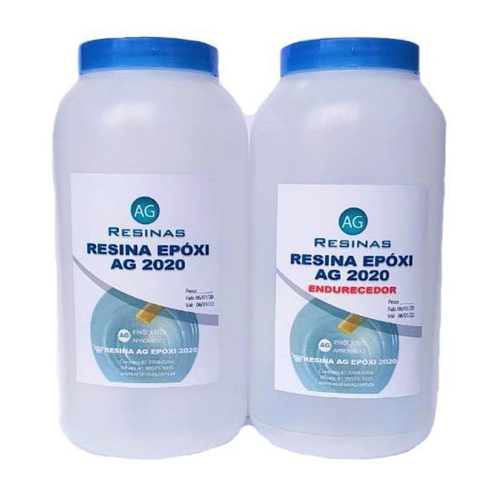 Resina Crystal Baixa Espessura Com 15Kg