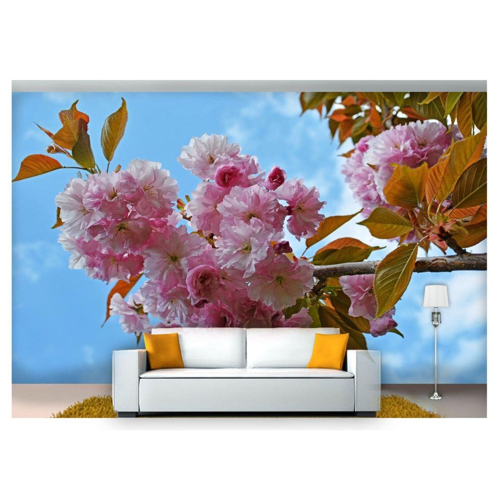 Papel De Parede Flores Floral Flor Natural 3D  Nfl163