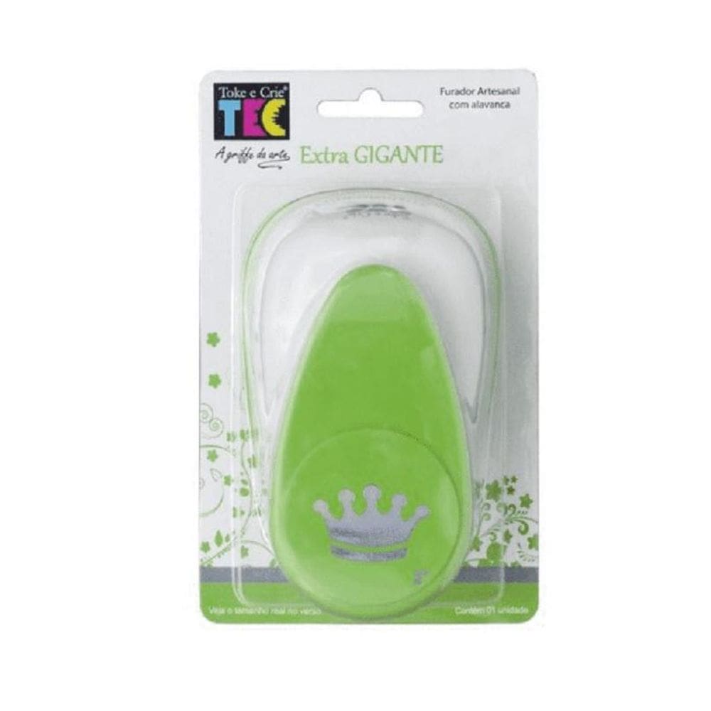Furador Coroa 2 Extra Gigante Toke E Crie