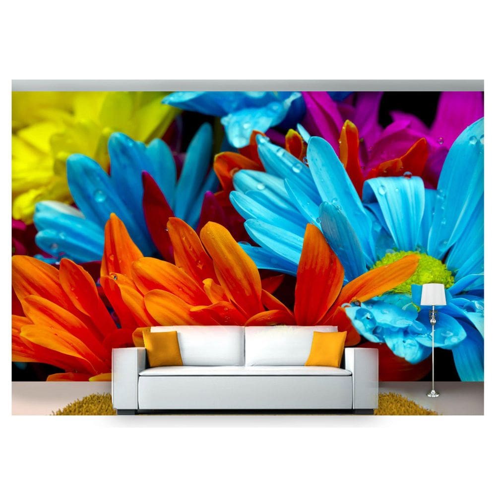 Papel De Parede Flores Floral Flor Natural 3D  Nfl117
