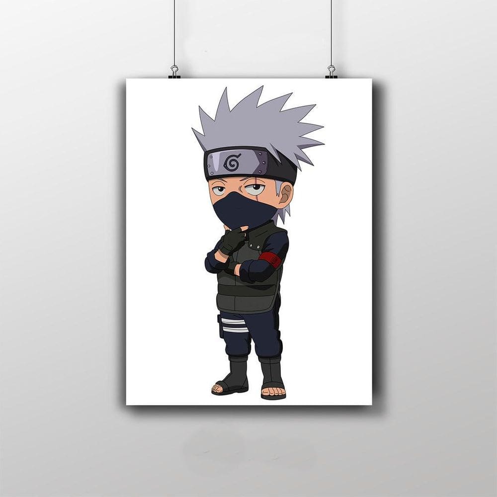 Placa Decorativa Kakashi Hokage Anime Naruto The Last Filme