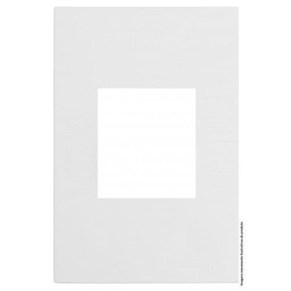 Placa Para 2 Módulos Juntos Suporte 4X2 Satin Brs12412-5Br