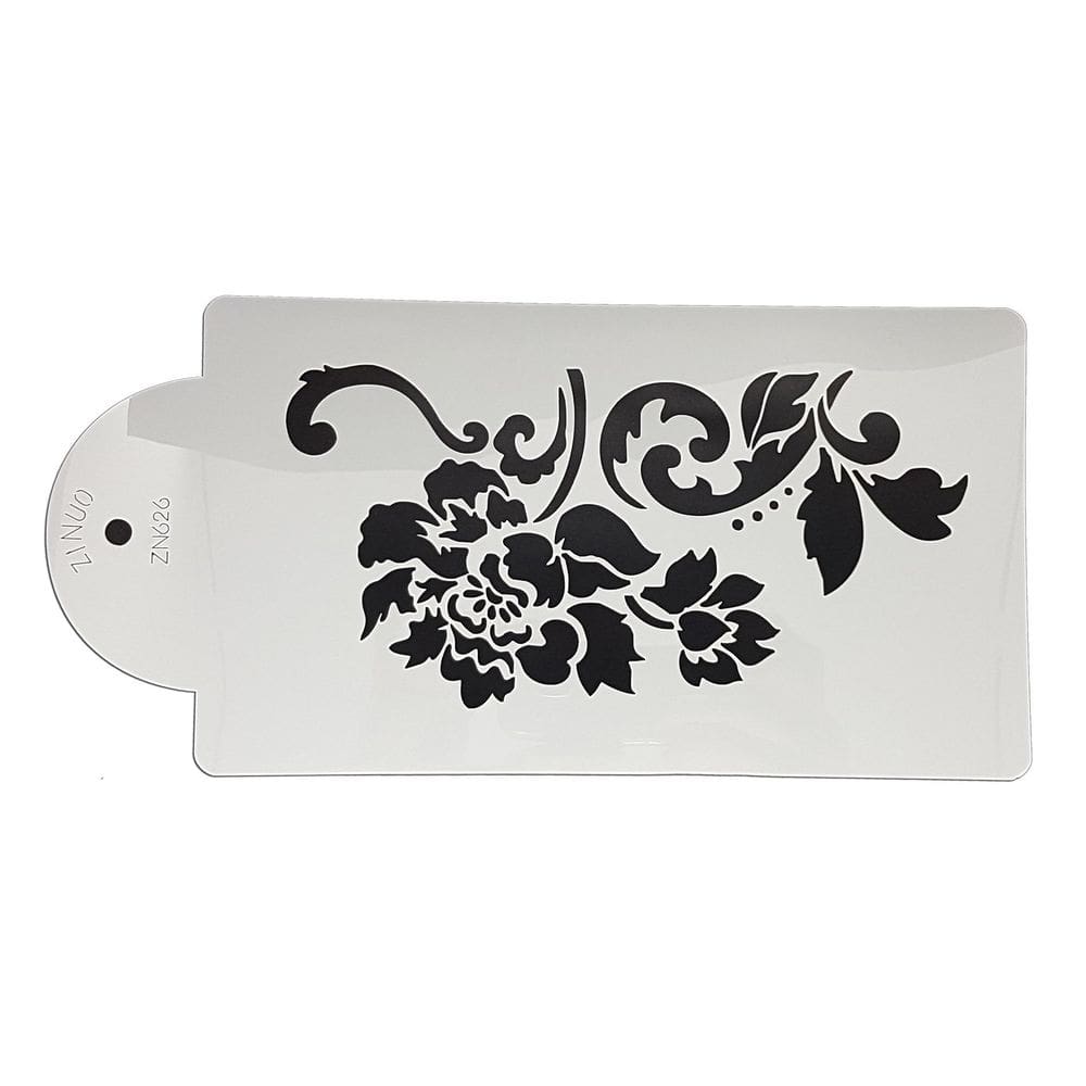 Stencil De Flores - Gmezn436