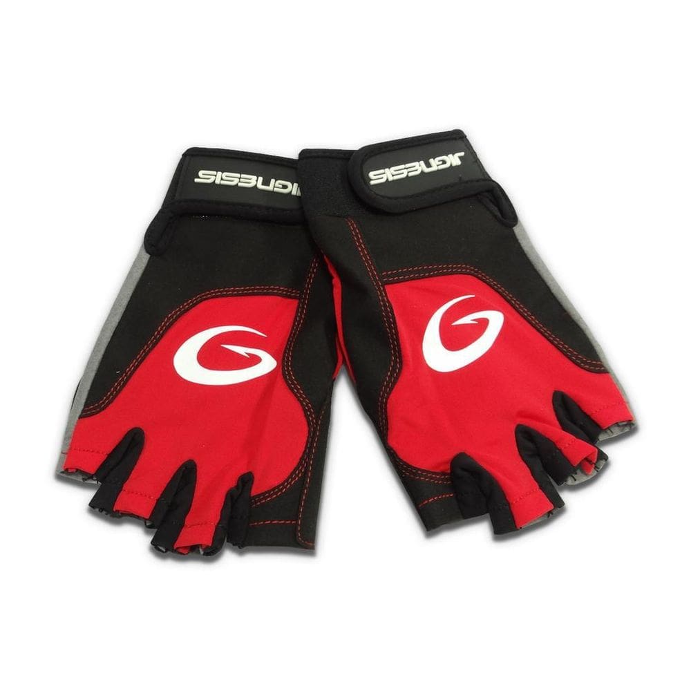 Luvas Especiais Para Pesca Jignesis Gl-501S Vermelha Xxxl