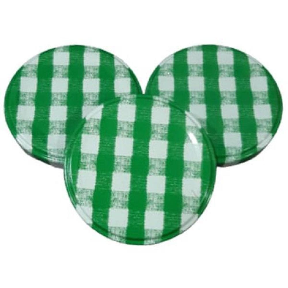 Tampa Xadrez Verde 74 Mm - 1 Cento