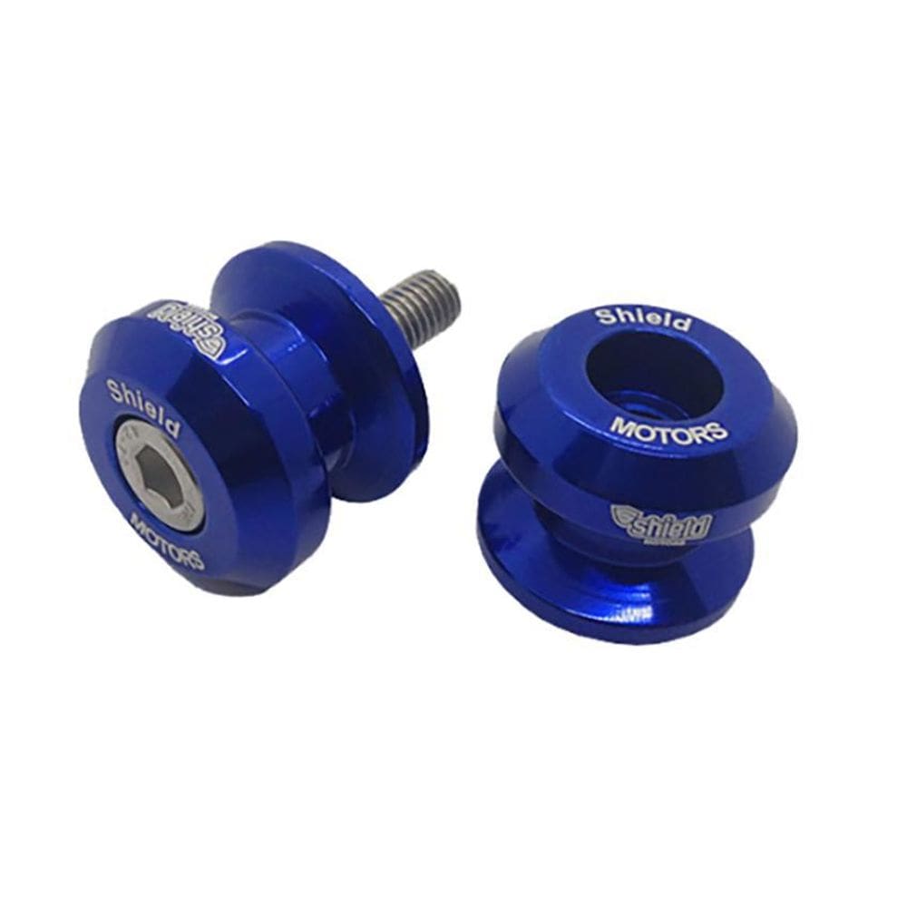 Slider Traseiro Shield Motors Com Suporte Universal - Azul