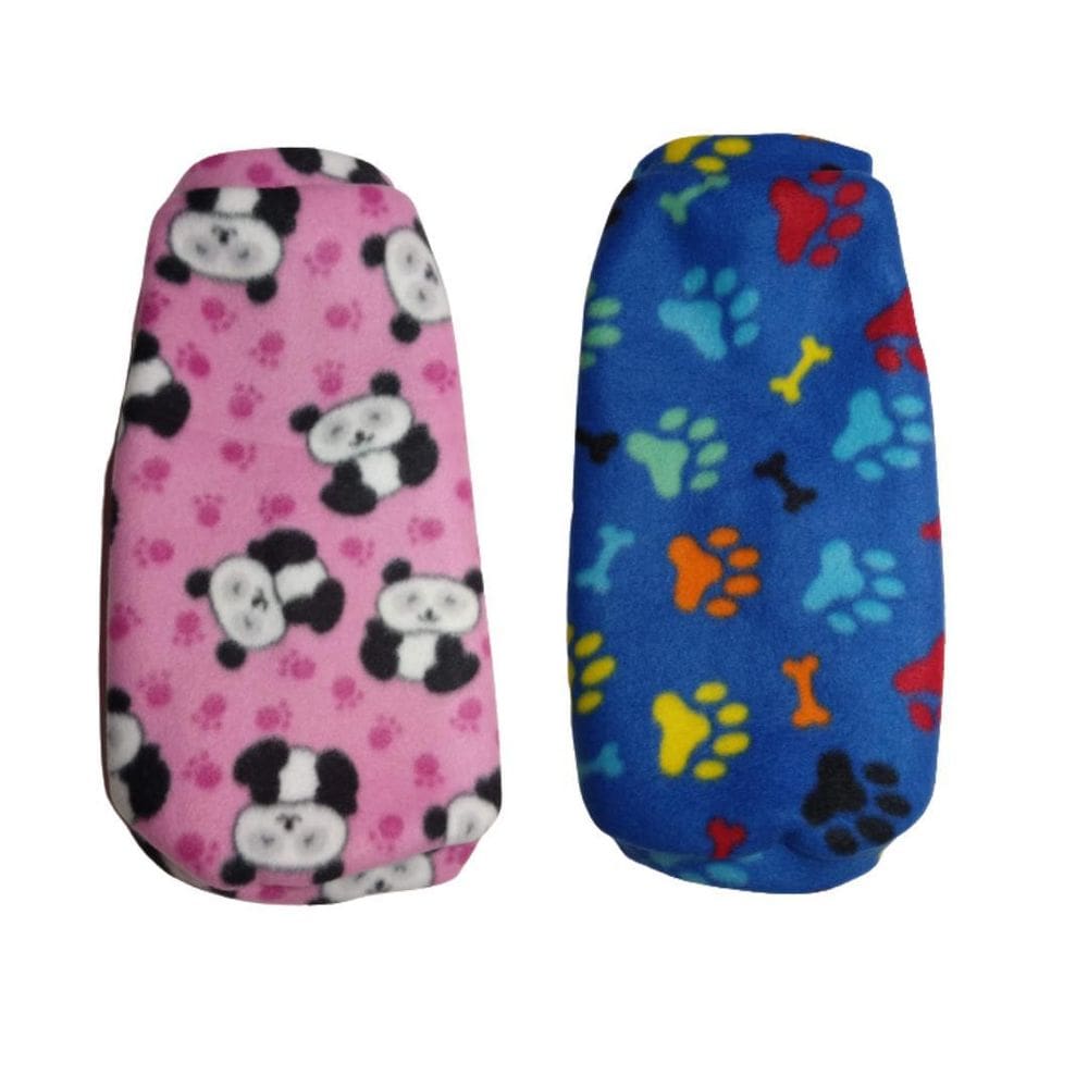 Kit 2 Roupas Para Cães - Suéter De Inverno P/M