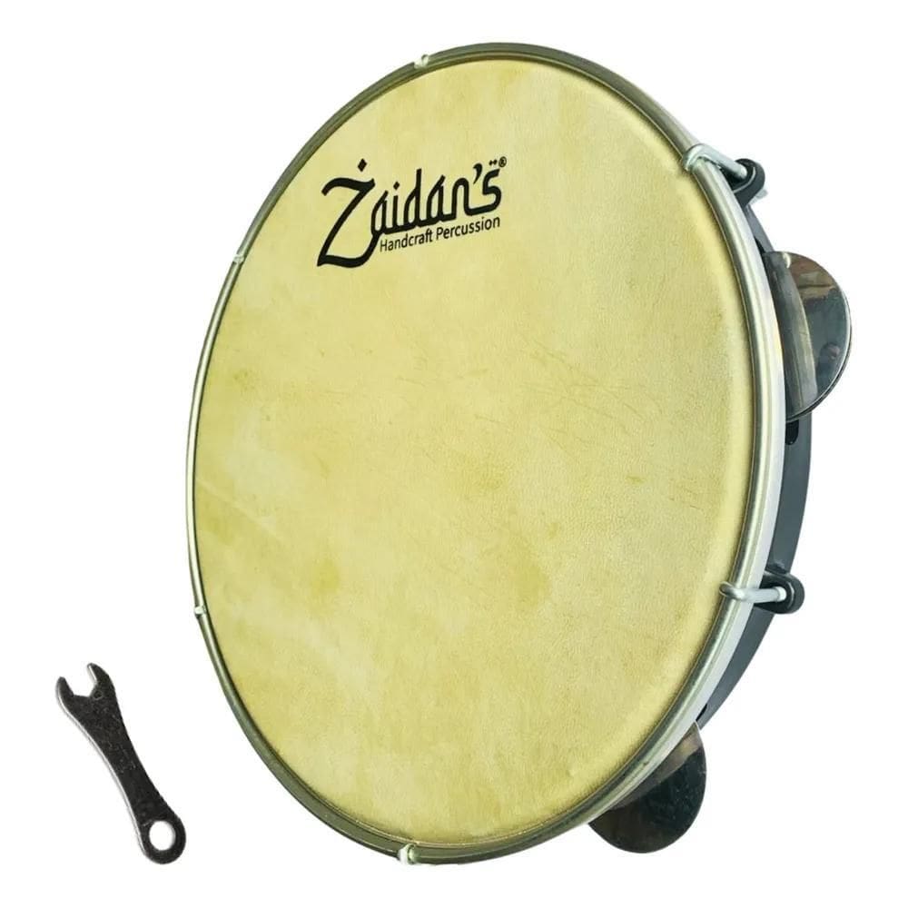 Pandeiro Couro 10 Zaidan`S: Som Vibrante