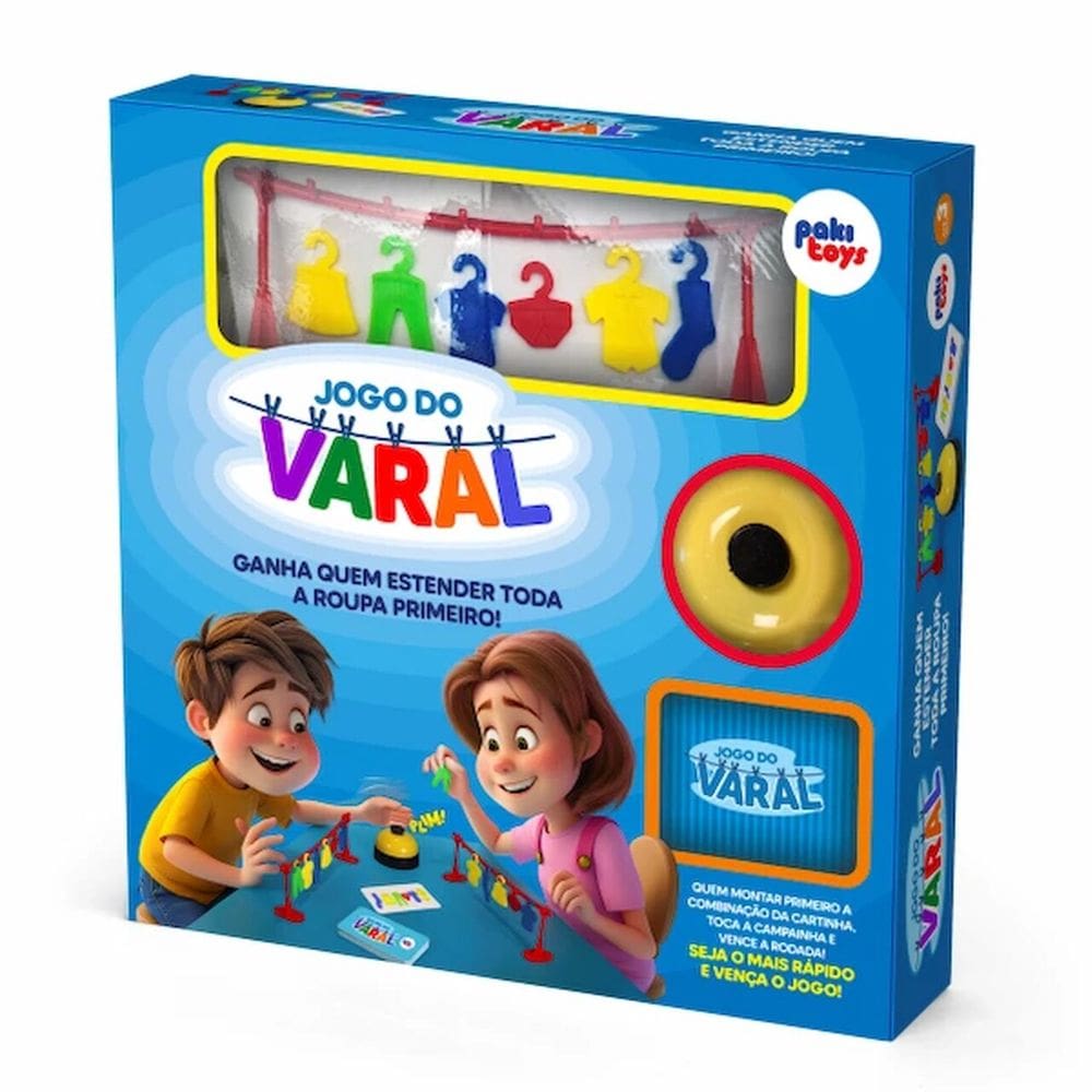 Jogo Do Varal - Paki Toys 1509