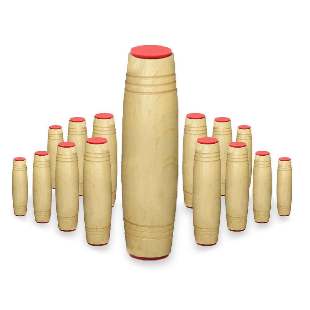 Fidget Mokuru Stick Bastao Roller Anti Madeira 15 Uni