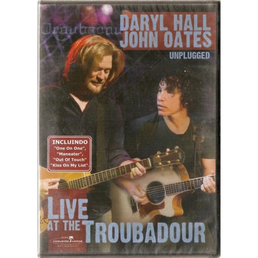DVD Daryl Hall John Oates Unplugged - Legendas Português