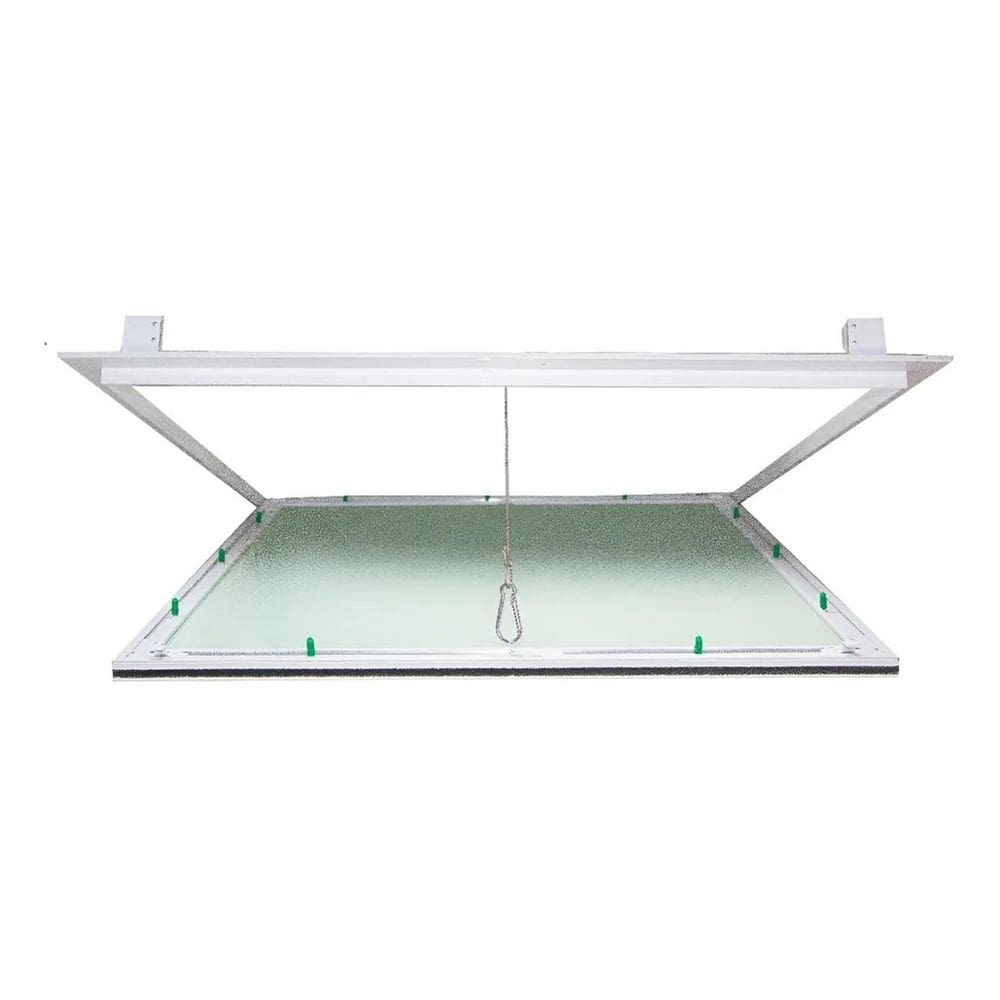 Alçapão Gesso 60X60 Drywall Alumínio Branco Acabamento Impec