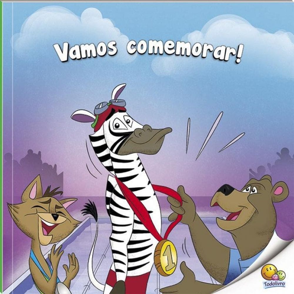 Livro Vamos Comemorar - Coleção Momentos Inesquecíveis