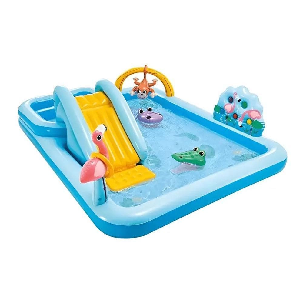 Piscina Playground Floresta: Diversão Segura 493L
