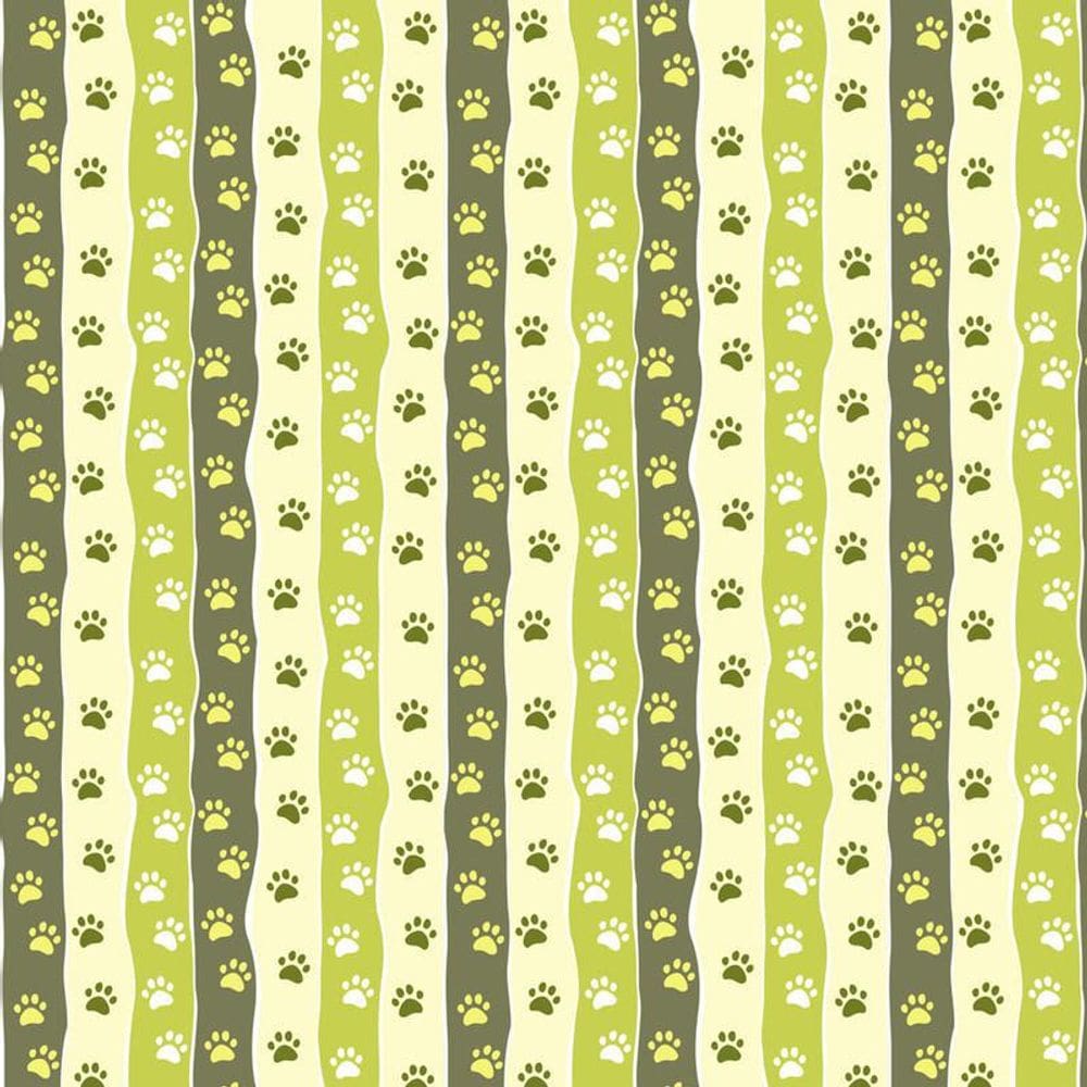 Papel Parede Faixas Coloridas Com Pegadas Adesivo Decorativo