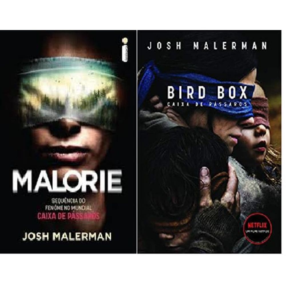 Kit 2 Livros Josh Malerman Caixa De Passaros + Malorie