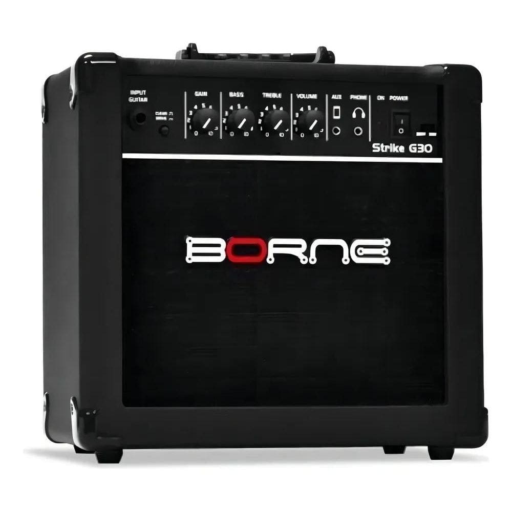 Guitarra Strike G30: Amplificador 15W Potente E Versátil