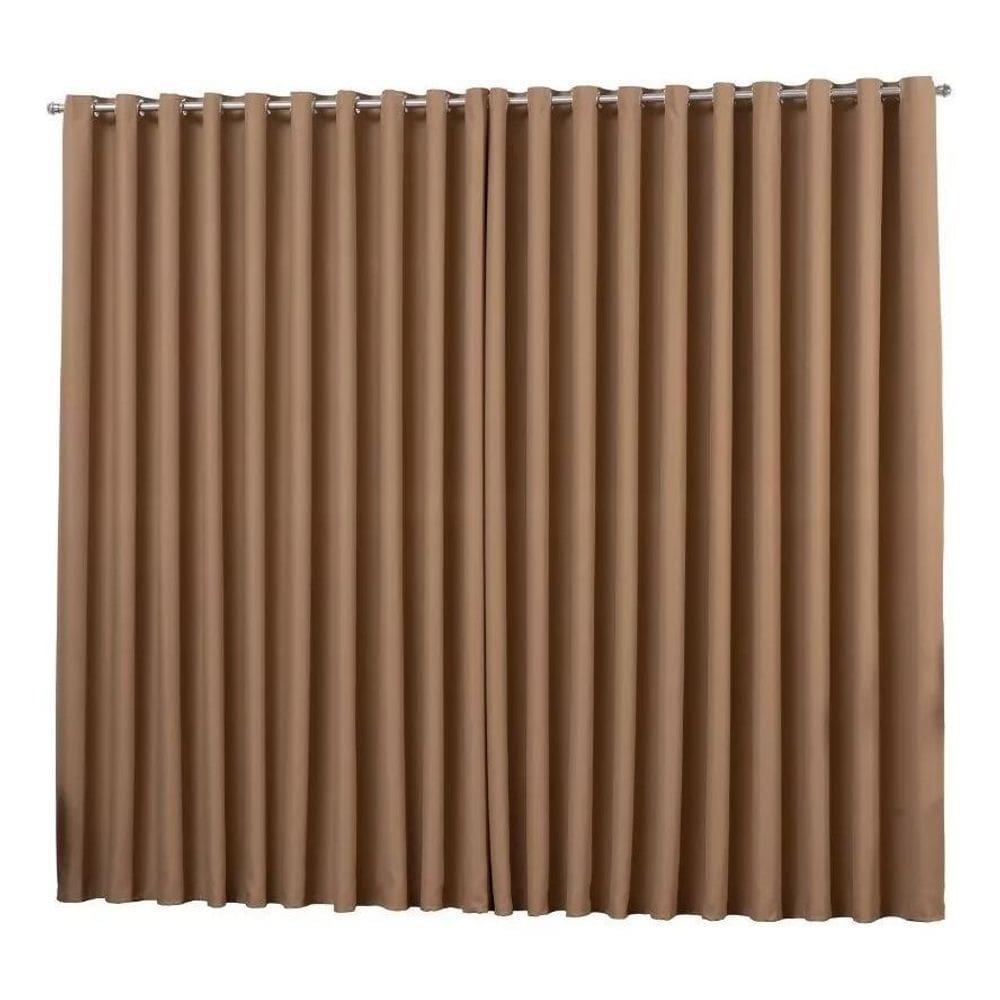 Cortina Para Sala Quarto Tecido Blackout Avela 4,00X2,50