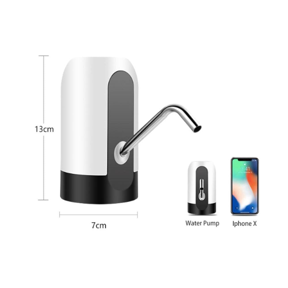 Torneira Bomba Elétrica Garrafão Automática Recarregável