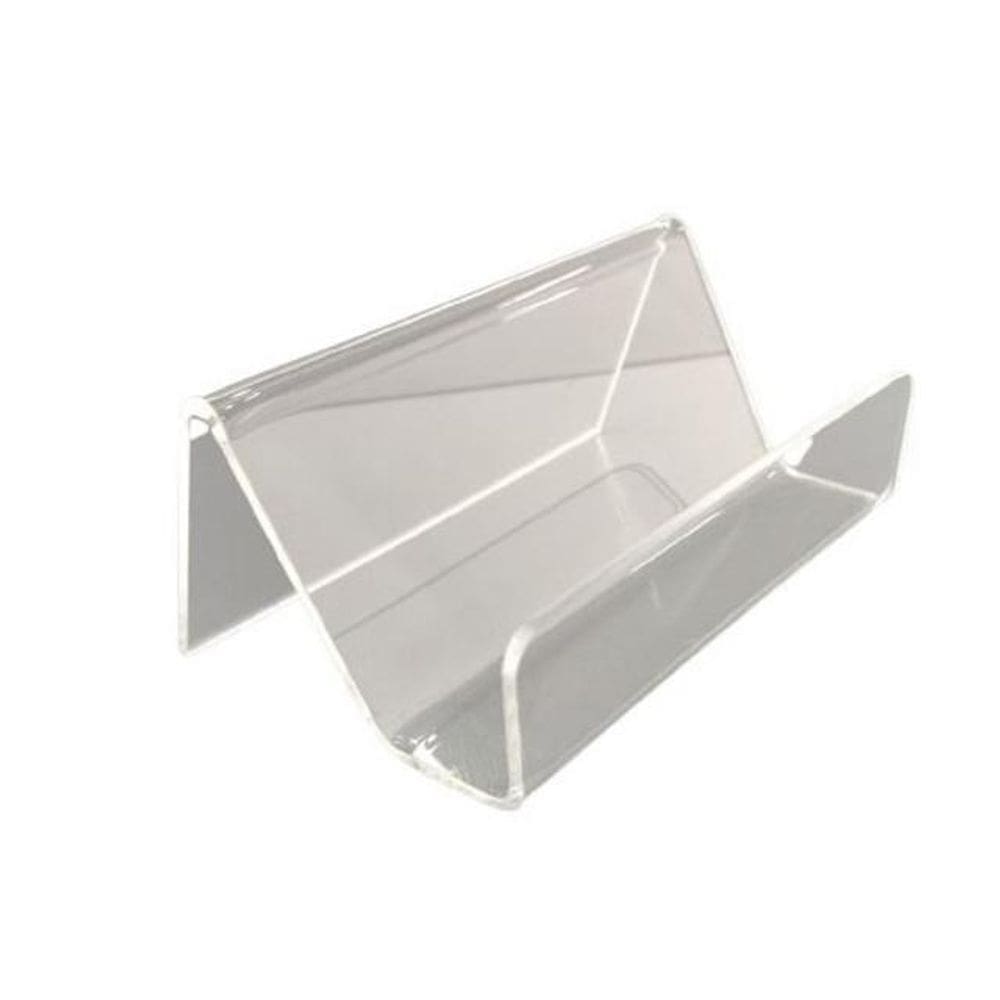 Display Suporte Porta Cartão De Visita Em Acrílico 2 Peças