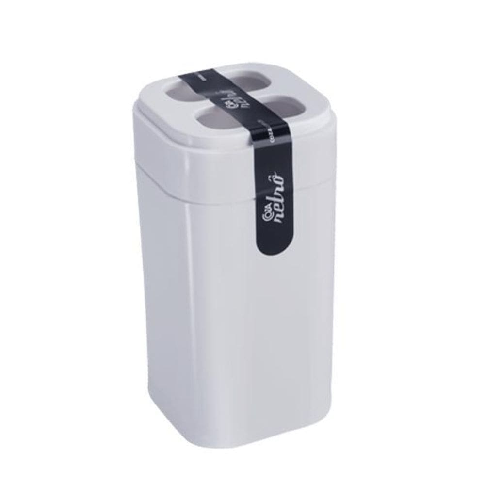 Porta Escovas De Bancada Splash - Branco - Brinox