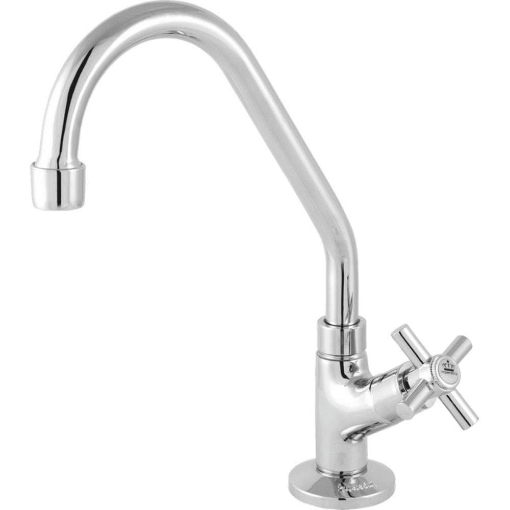 Torneira Bancada de Cozinha 1/4 de Volta Midway Cromado
