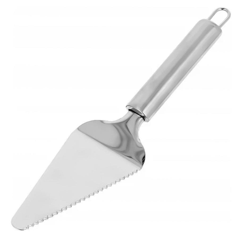 Espátula Pá Para Cortar Bolo Torta Inox 26,5Cm Cozinha