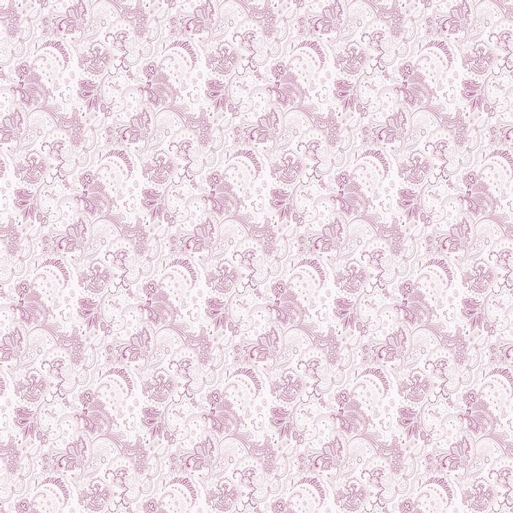 Papel De Parede Arabesco Lilas Adesivo Sala E Quarto Casal